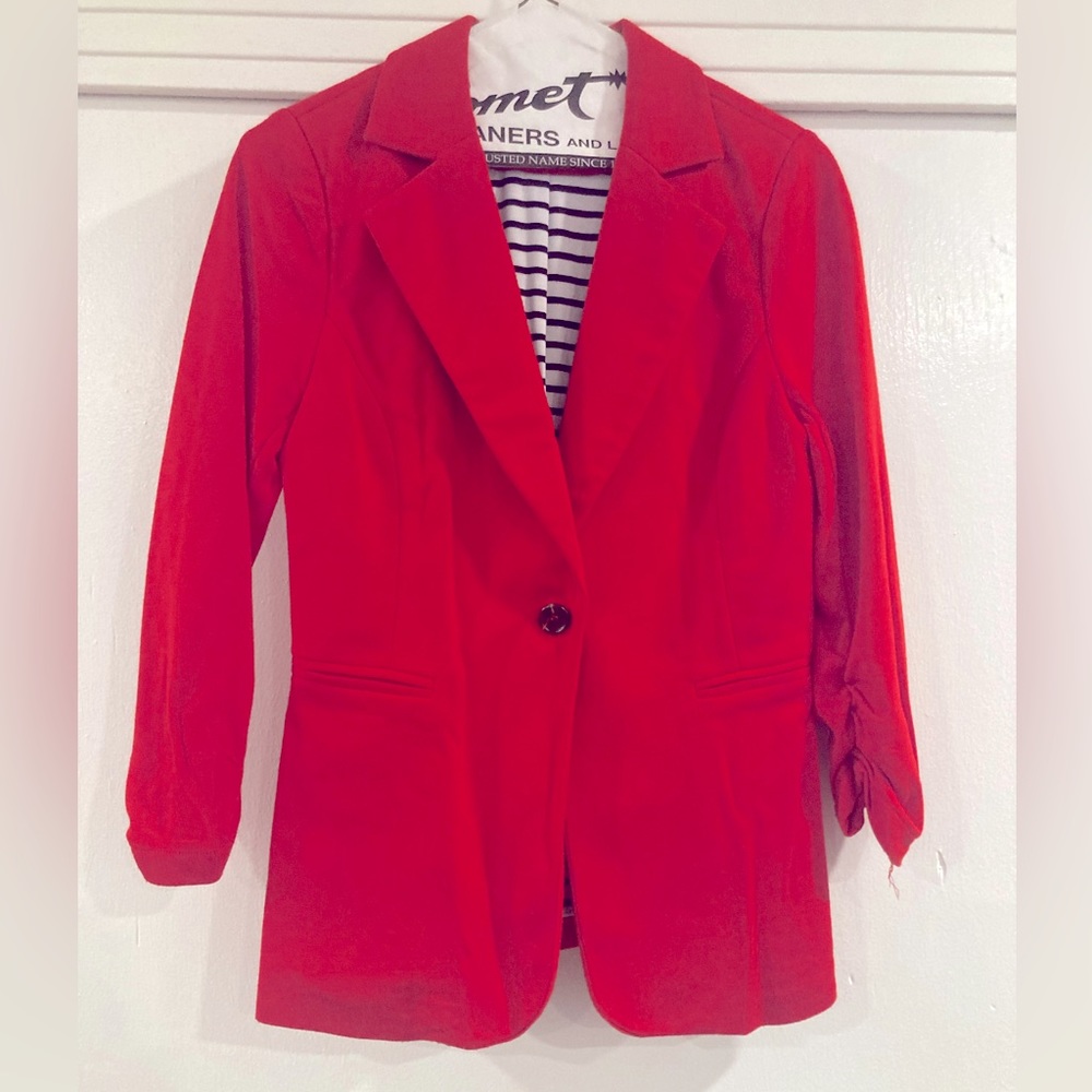 Women’s Blazers + Sheer Casual Trench Coat